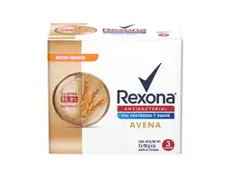 Rexona Jabón Antibacterial Avena