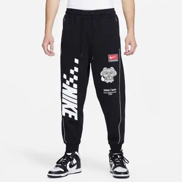 Nike Pantalón M Nsw Trend Flc Jogger Negro Para Hombre Talla S