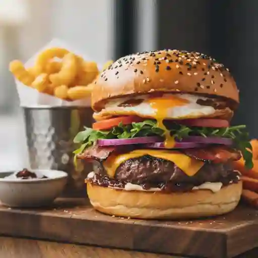 Hamburguesa super especial