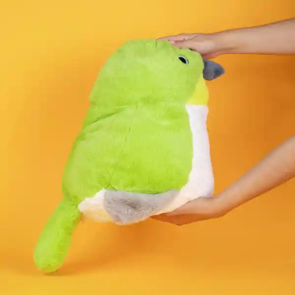 Peluche Pájaro Verde Serie Miniso