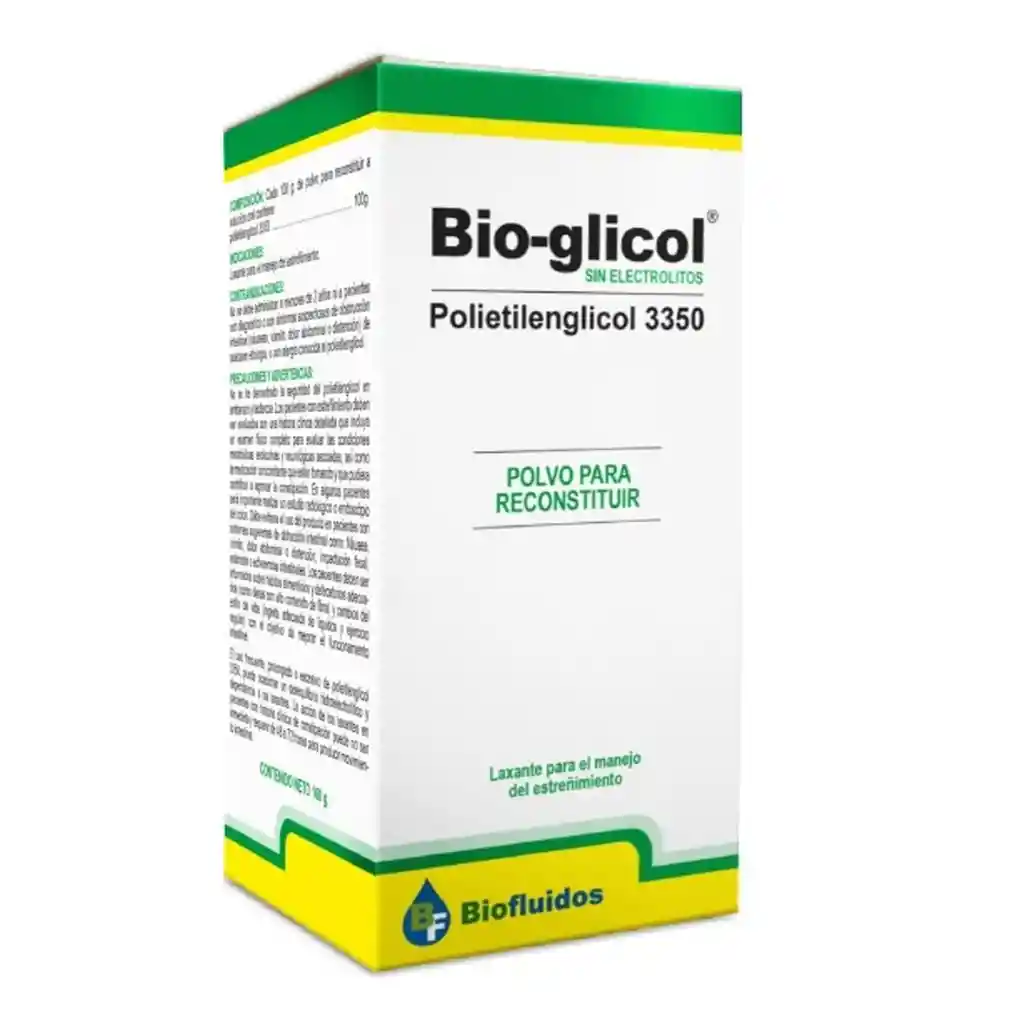 Bio-Glicol Polvo para Reconstituir sin Electrolitos