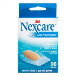 Nexcare Curas Impermeables Transparentes
