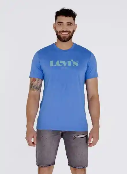 Levi'S Camiseta Manga Corta Talla S Azul