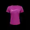 Nike Camiseta One Swoosh Mujer Morado Talla Ref: FV6373-518