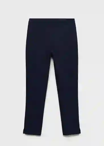 Pantalón Malu5 Navy Talla 36 Mujer Mango