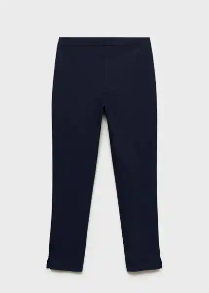 Pantalón Malu5 Navy Talla 36 Mujer Mango