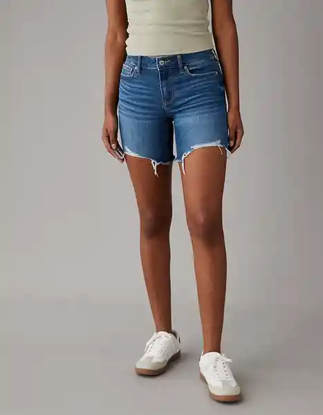 Short Mujer Azul Talla 10 American Eagle 63327790