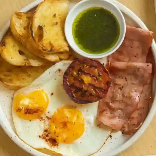 Tocino de Pavo con Huevos Al Gusto