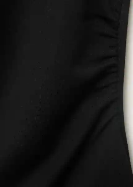 Top David Negro Talla S Mujer Mango