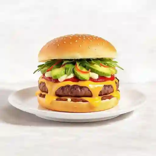 Hamburguesa Aguacate