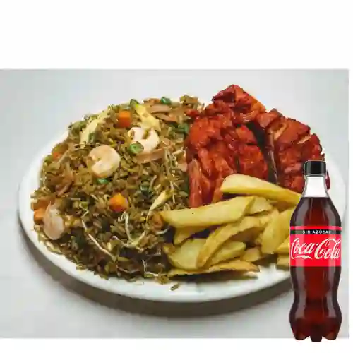 Combo Chowfan Costilla + Coca-Cola Sin Azúcar 1.5 l