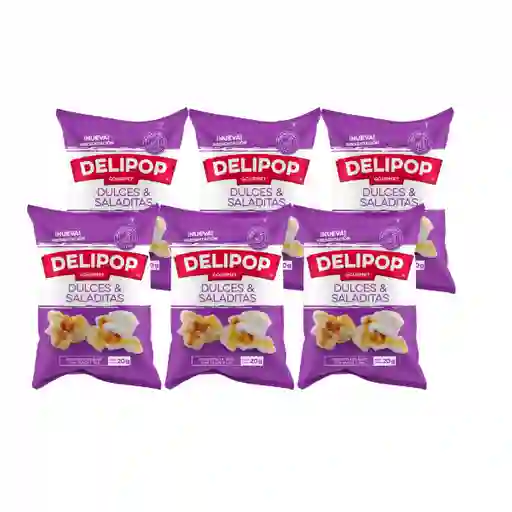Delipop Pack Crispetas Dulces y Saladitas