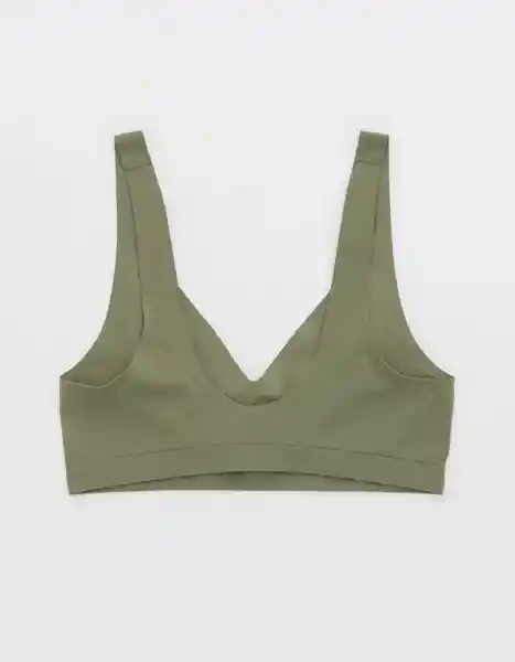 Bralette Aerie Verde Talla LARGE 3785331 American Eagle