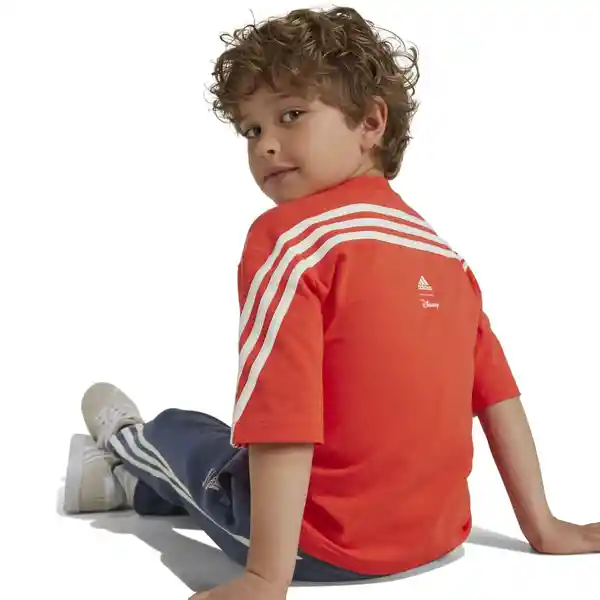 Adidas Camiseta Lk Dy mm Para Moda Niño Rojo Talla M