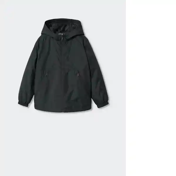 Anorak Pepec3 Antracita Talla 12 Niños Mango