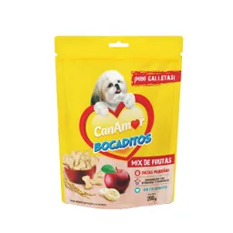 Can Amor Snack Para Mascota Bocaditos Mix Frutas Razas Pequeñas
