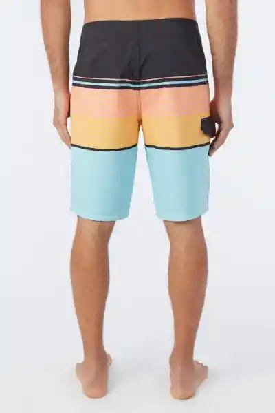 Short Boardshort Lennox Stripe 21 Agua Marina Talla 38 Oneill