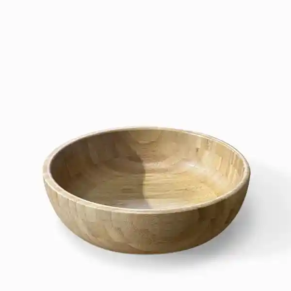 Bowl Para Servir en Bambú 23070 Ambiente Gourmet