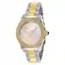 Invicta Reloj Mujer Acero Oro 28480J