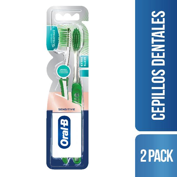 Oral-B Pro-Salud Cepillo de Dientes Ultra Fino Extra Suave 2 unidades