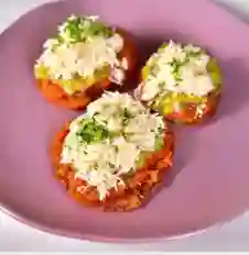 Patacones + Huevo Americano