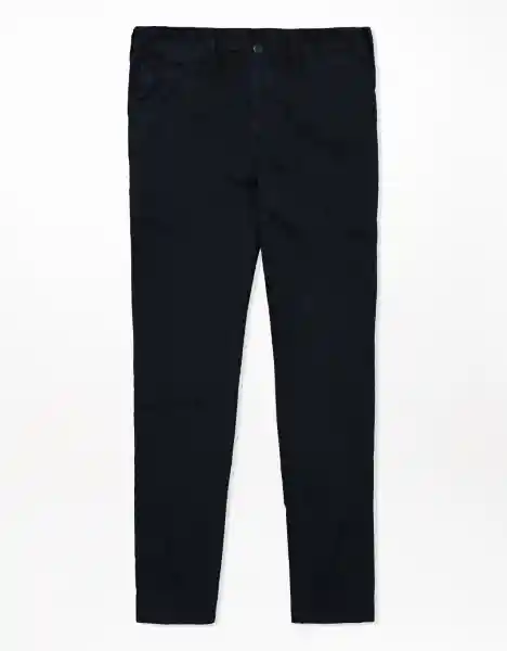 American Eagle Pantalón Slim Flex Deportivo Naval Talla 33 x 32