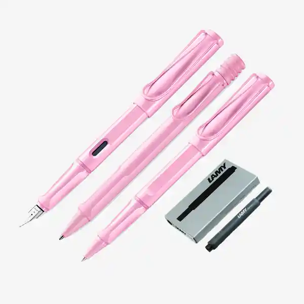 Lamy Set Safari Deelite Rosa