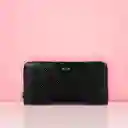 Billetera Para Mujer Elegante Grande Serie Negro Miniso