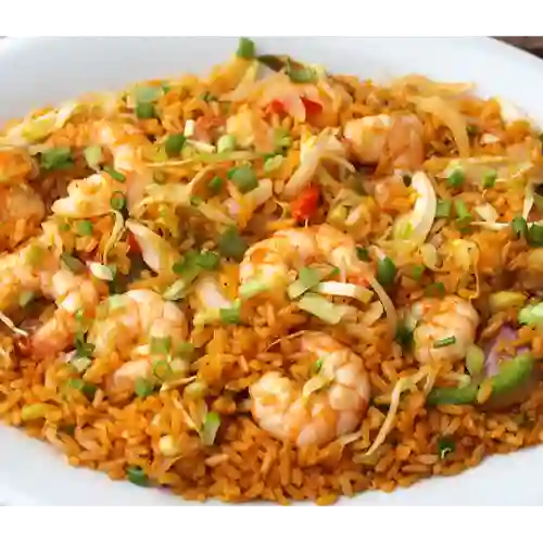 Caja Mediana de Arroz con Camarones