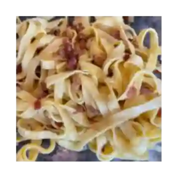 Fetuccini carbonara