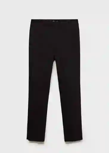 Pantalón Malu5 Negro Talla 38 Mujer Mango