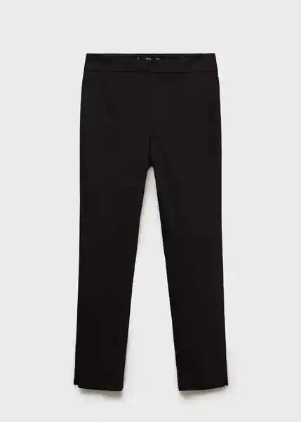 Pantalón Malu5 Negro Talla 38 Mujer Mango