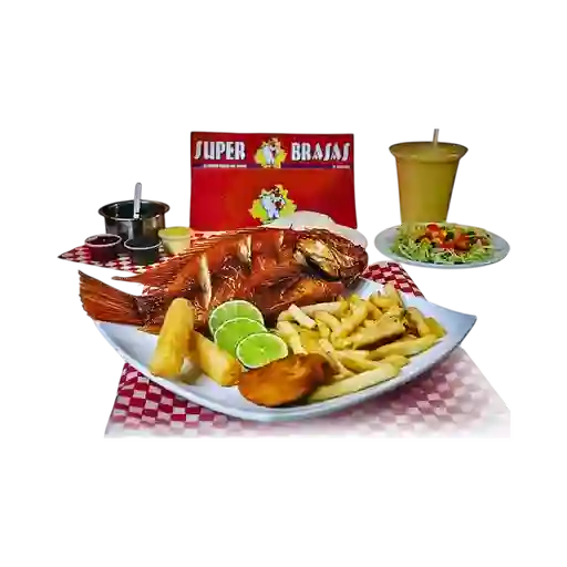 Mojarra Frita + Gaseosa