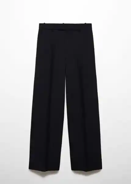 Pantalón Jordan Negro Talla 34 Mujer Mango