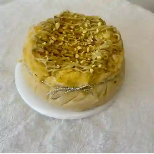 Tarta Vasca de Pistacho