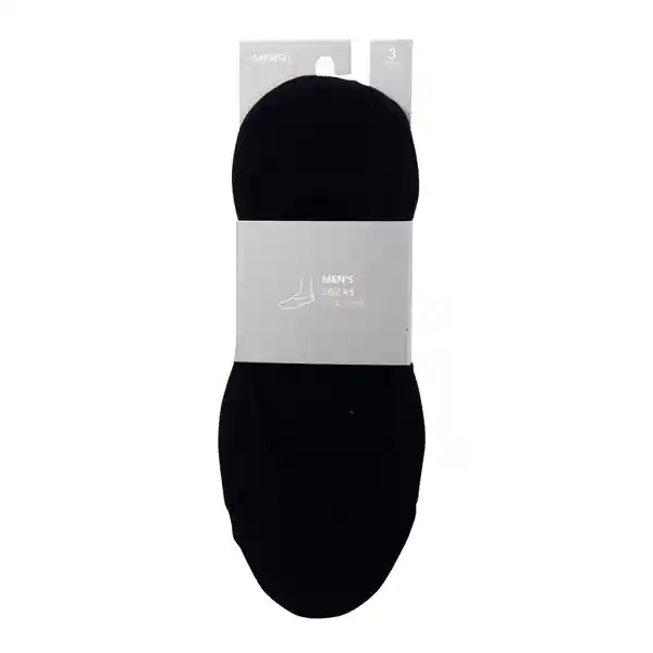 Miniso Protector de Pie Para Hombre Mediano Negro 26-28 cm