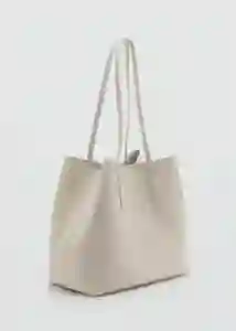 Bolso G Maribel Crudo Talla 99 Mujer Mango