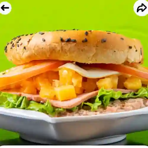 Hamburguesa Hawaiana