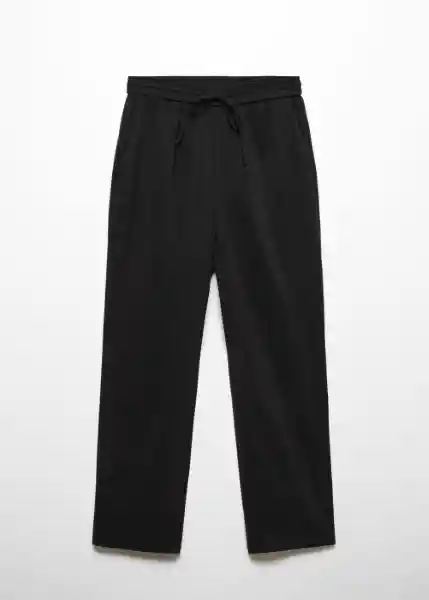 Pantalón Toffe-W Negro Talla XS Mujer Mango