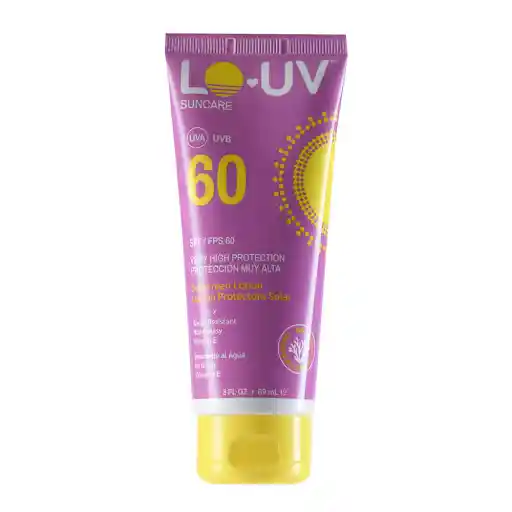 NO-AD Protector Solar Louv 60 Sfp 89 Ml Antiguo