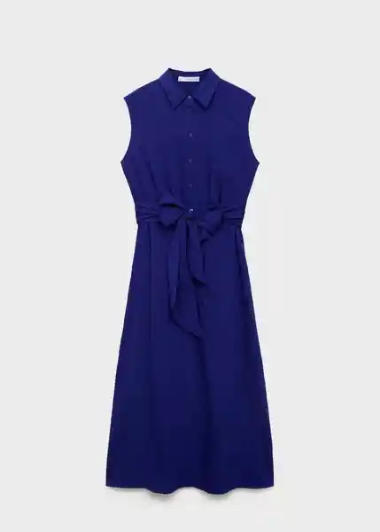 Vestido Sero Azul Talla XL Mujer Mango