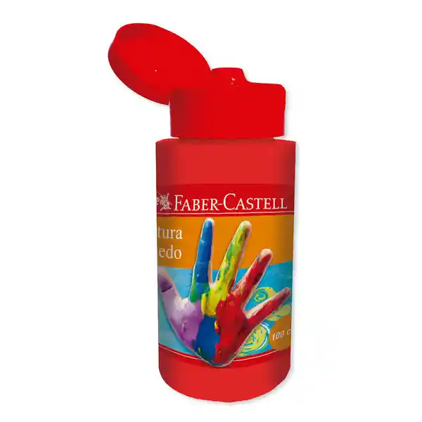 Faber-Castell Pintura Dedo Roja Pin-r