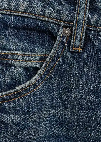 Jean Marnie Tejano Oscuro Talla 36 Mujer Mango