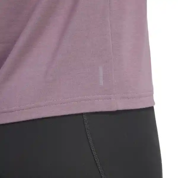 Adidas Camiseta Tr-es Crew Para Mujer Morado Talla XS