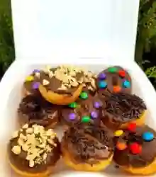 Mini Donas con Cobertura