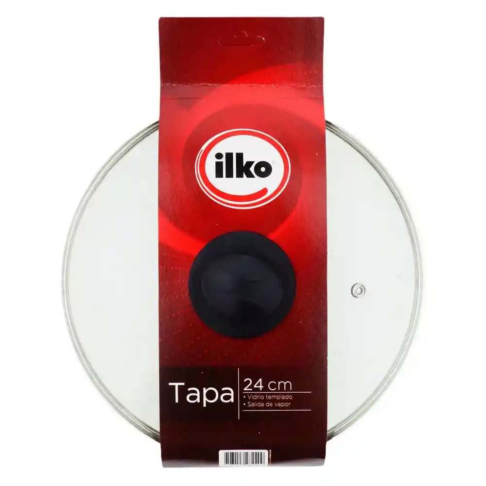 Tapa Vidrio Vapor 24Cm Ilko 1328240