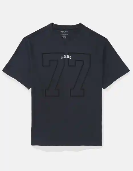 Camiseta Hombre Negro Talla Medium 4600167 American Eagle