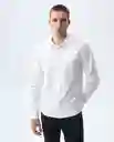 Camisa Hombre Blanco Talla L 811G504_BLA110601 Americanino