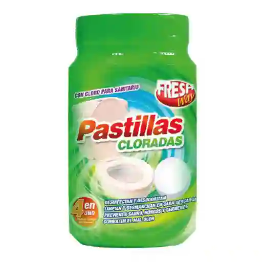 Fresh Way Pastillas Cloro - 10 Unidades