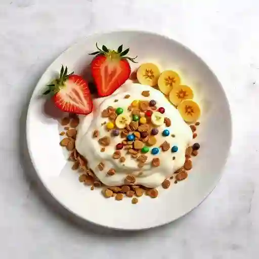 Yogurt Con Cereal Y Fruta 13 Onz